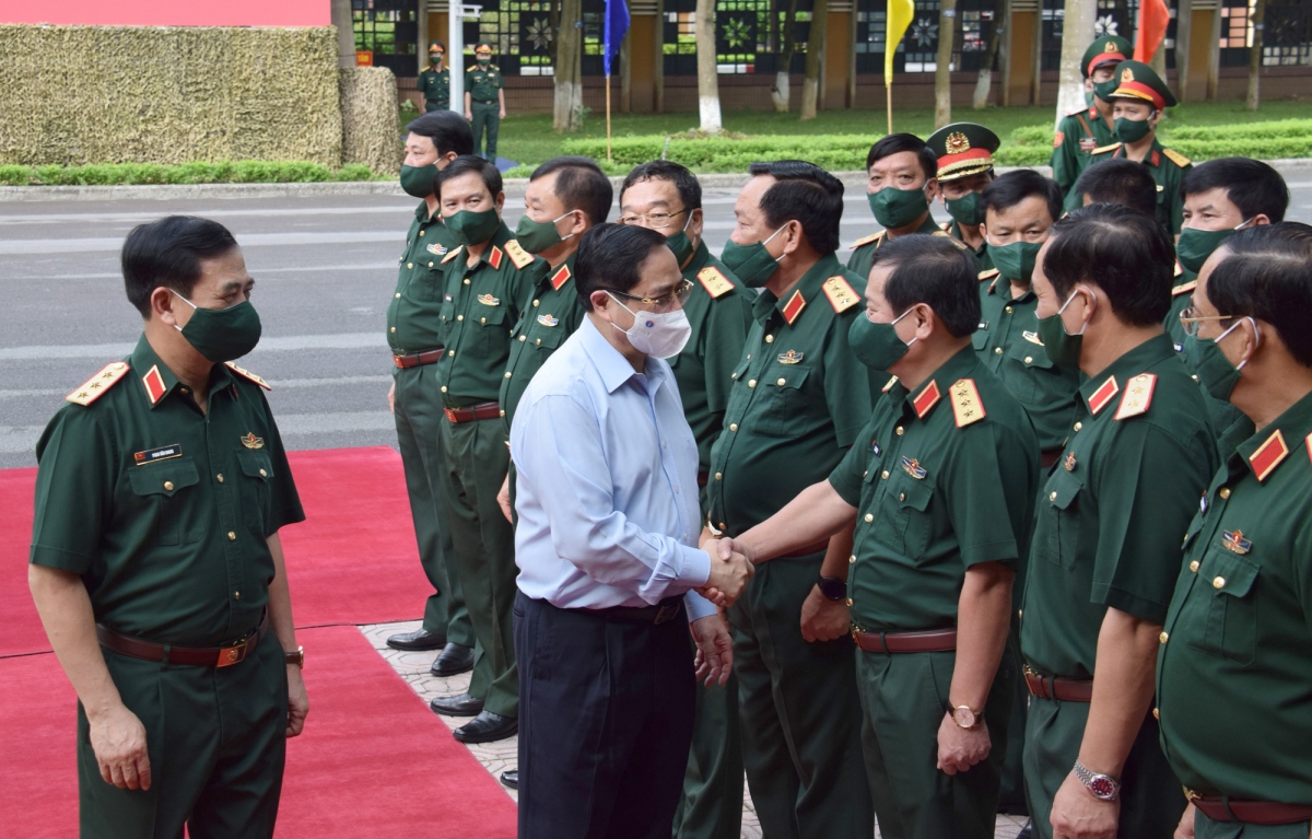 Thủ tướng Phạm Minh Chính dự Hội nghị Quân chính toàn quân